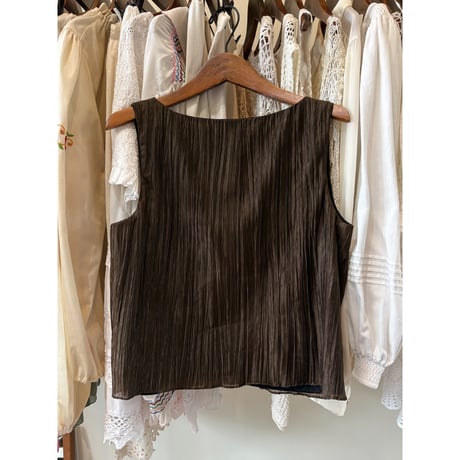 made in Mexico design sleeveless tops