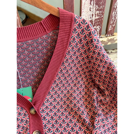design knit cardigan