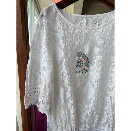 all lace design tunic