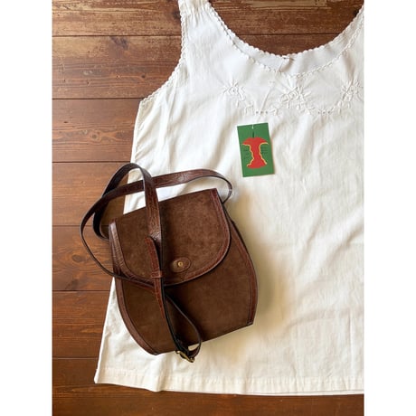 suède shoulder bag