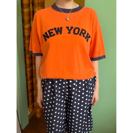 made in USA New York linger tee