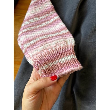 pink design cardigan