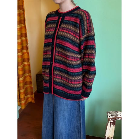 design  knit cardigan