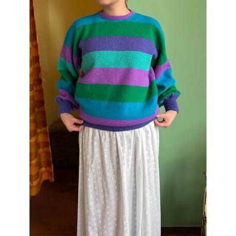 made in England multicolored sweater