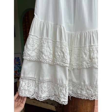 made in Germany crochet design long skirt ⚪️