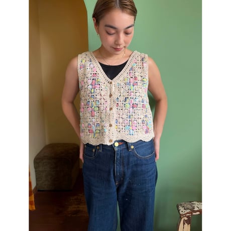 crochet vest