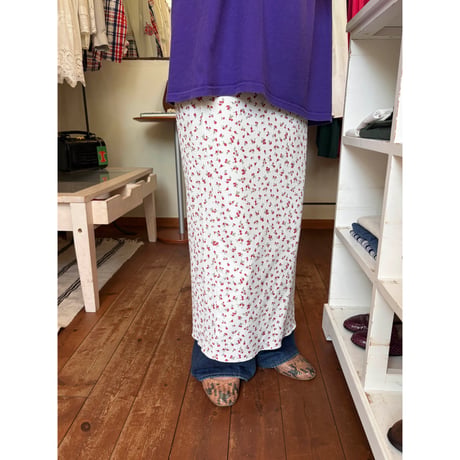 floral design skirt