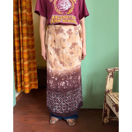 wrap　design skirt