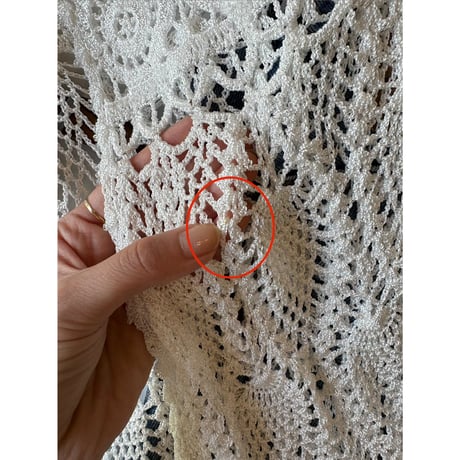 crochet s/s cardigan