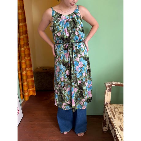 made in Italy floral midi dress