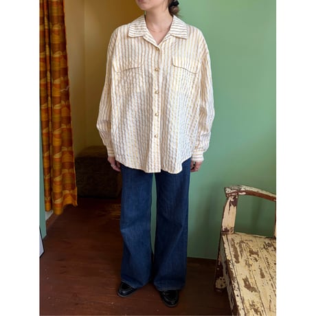 stripe design shirt
