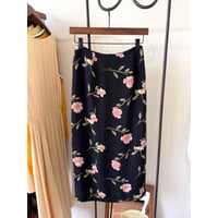 floral pattern skirt