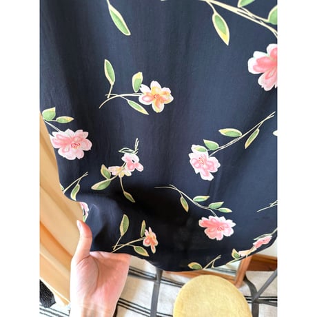 floral pattern skirt