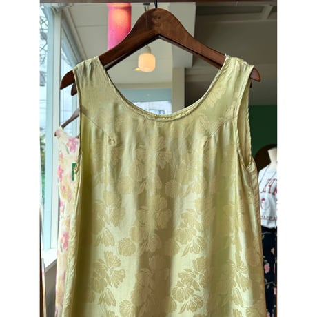 floral pattern sleeveless dress