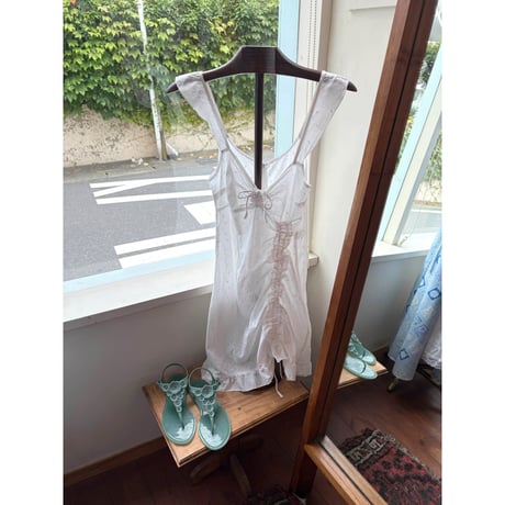 made in Italy gather design camisole