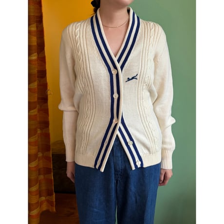 cable  knit cardigan