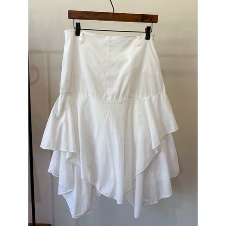 made in Italy beads embroidery design skirt