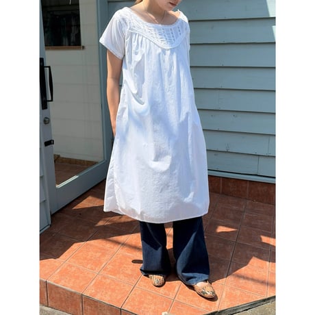 cotton midi dress