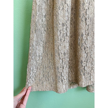 all lace midi dress