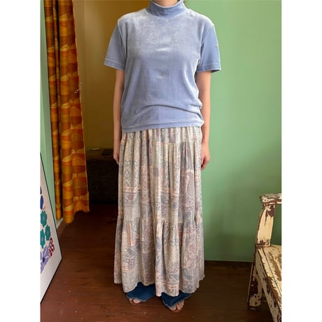 floral design skirt