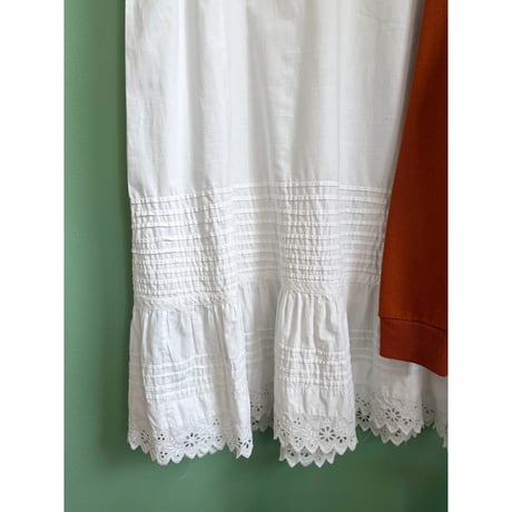 sleeve less cotton dress
