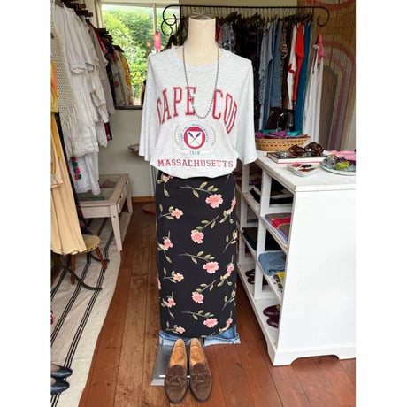 floral pattern skirt