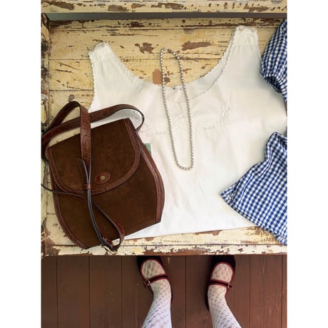 suède shoulder bag
