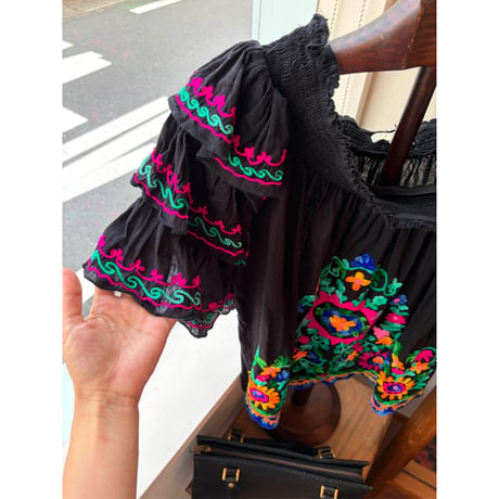 made in India embroidery tunic