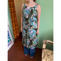 made in Italy floral midi dress