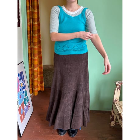 turquoise blue knit tops