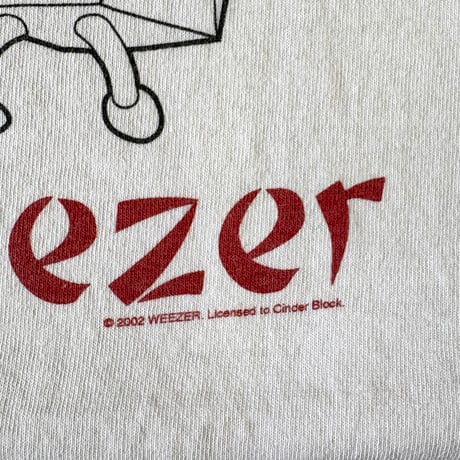 00's Weezer リンガー Tシャツ Lサイズ USA製