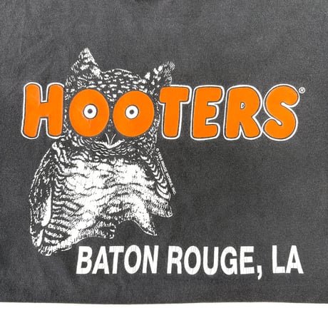 90's Hanes "HOOTERS" "両面" Tシャツ Lサイズ