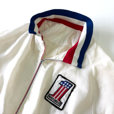～80's Harley Davidson "No.1" Nylon Jacket (fits L)