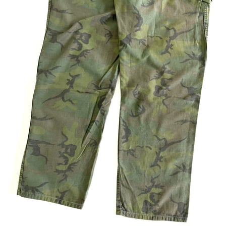 60's "M-43 Type" Civilian Leaf Camo Trousers (fits W35)