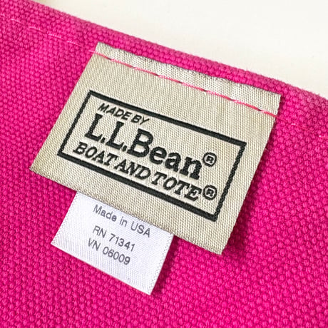 "Rare" "Special Color" 90's～ L.L. Bean BOAT AND TOTE Canvas Bag USA製