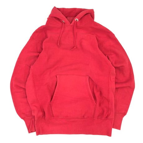 "Good Condition" 70's CHAMPION RW SWEAT PARKA Solid Red Lサイズ USA製