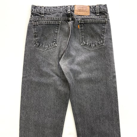 90's Levi's 505 "先染め" Black Denim Pants W33 USA製