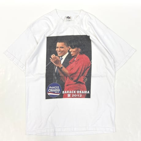 00's ALSTYLE "Michelle & Barack" Tシャツ Lサイズ