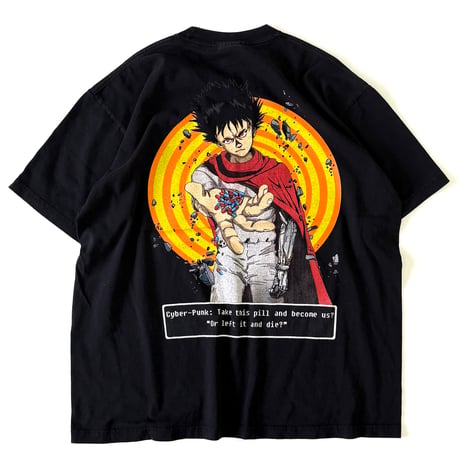 Bootleg AKIRA "Cyber Punk Tokyo Disorder" "両面" Tシャツ 2Xサイズ