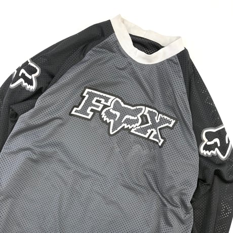 90's～00's Fox Racing "4面" Reversible LS Tシャツ XLサイズ