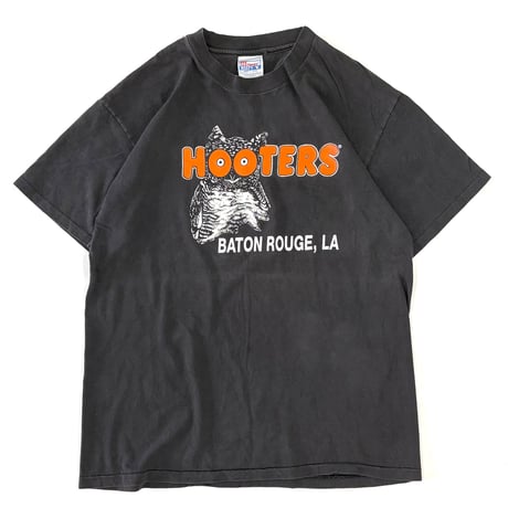 90's Hanes "HOOTERS" "両面" Tシャツ Lサイズ