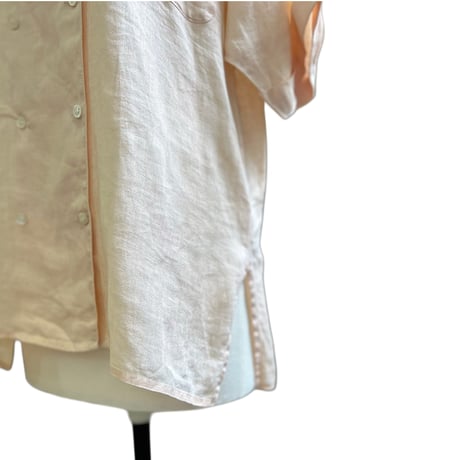 80's～ Penny Black Linen SS Shirt Jacket ITALY製