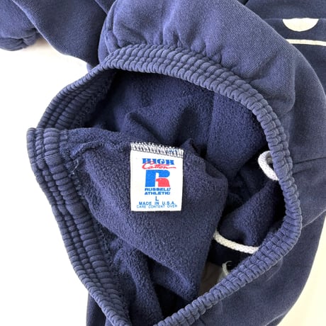 90's Russell High Cotton Sweat Pants "Green Bay Fire" Lサイズ USA製