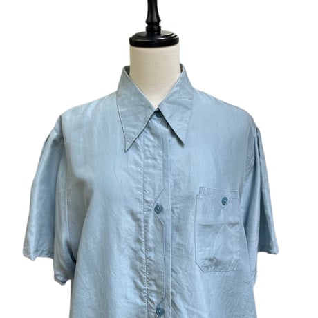 70's～80's YESSICA Silk Box Shirt 42サイズ
