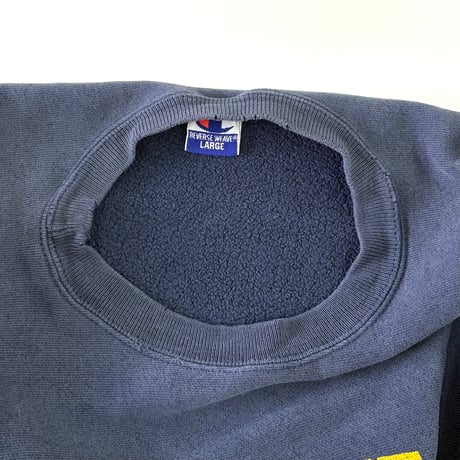 90's CHAMPION RW SWEAT "BERKELEY" "袖プリント" Lサイズ