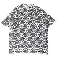 90's ANDAZIA "Fish Pattern" "All Over Print" Tシャツ XLサイズ USA製