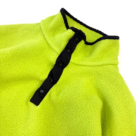 "Good Color" 90's LANDS' END Snap Fleece Jacket USA製 (fits L～XL)
