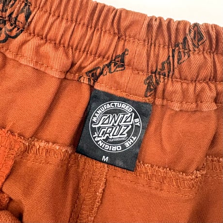 00's Santa Cruz "Multi Pattern" Cotton Easy Pants Mサイズ