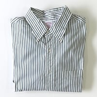 80's～90's Brooks Brothers Stripe BD Shirt USA製