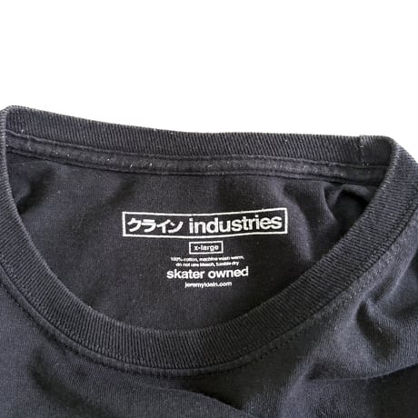 KLEIN industries "Neo Tokyo" LS Tシャツ XLサイズ